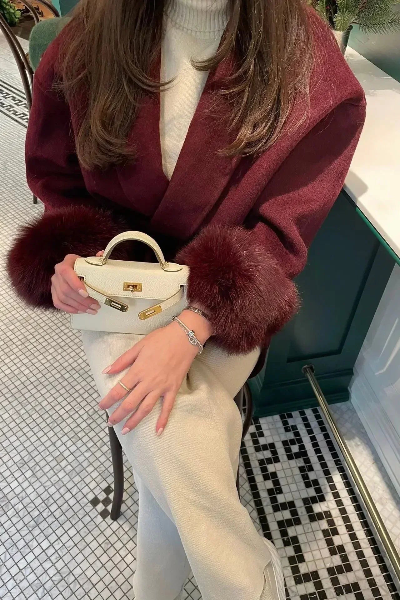 Arctic Grace Wollmantel