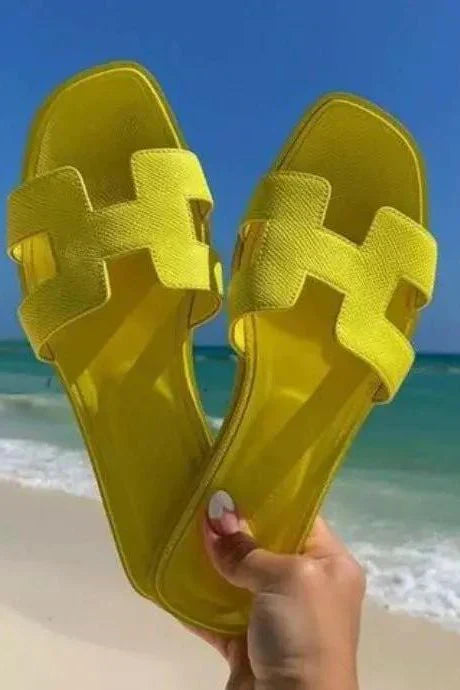 Luna Cut Ledersandale